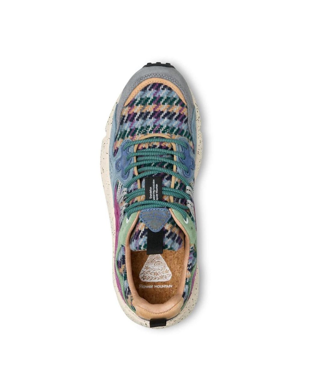 Flower Mountain Blue Sneakers