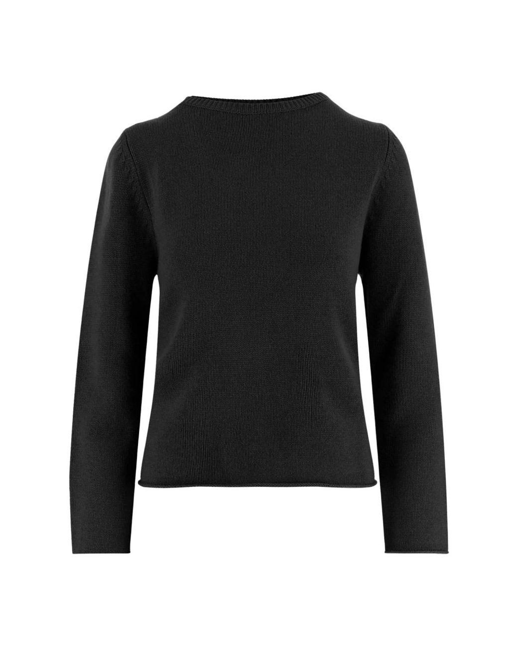 Allude Black Kaschmirpullover