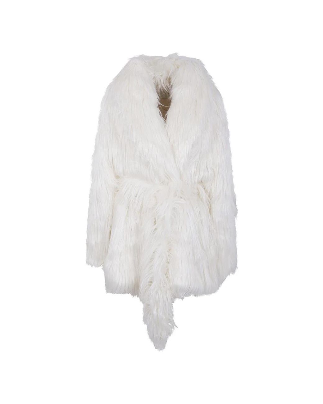 Entire studios White Faux Fur & Shearling Jackets