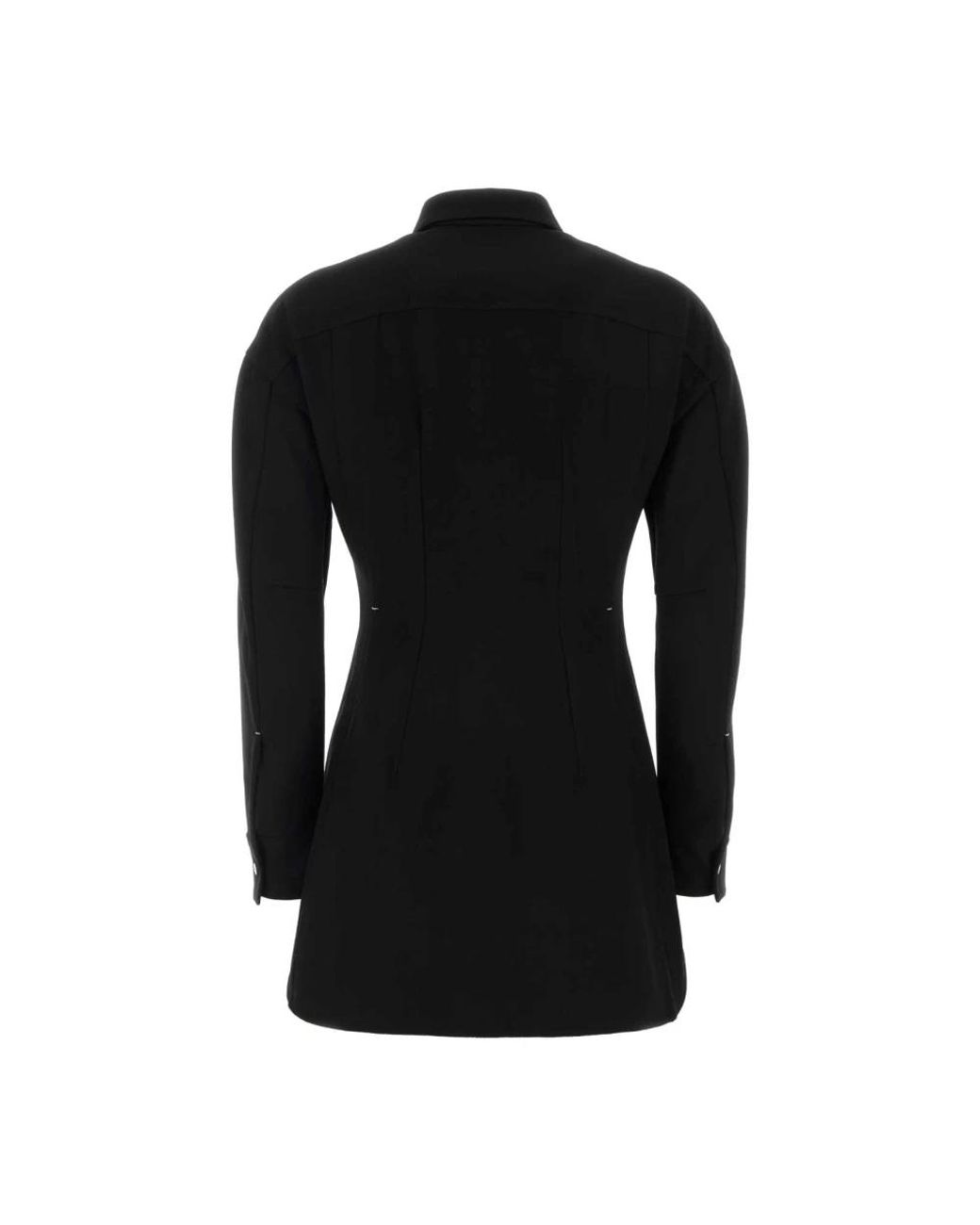 Jil Sander Black Shirt Dresses