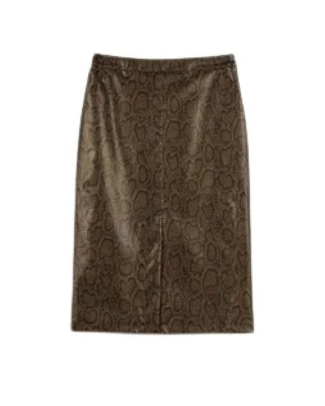 Twinset Green Midi Skirts