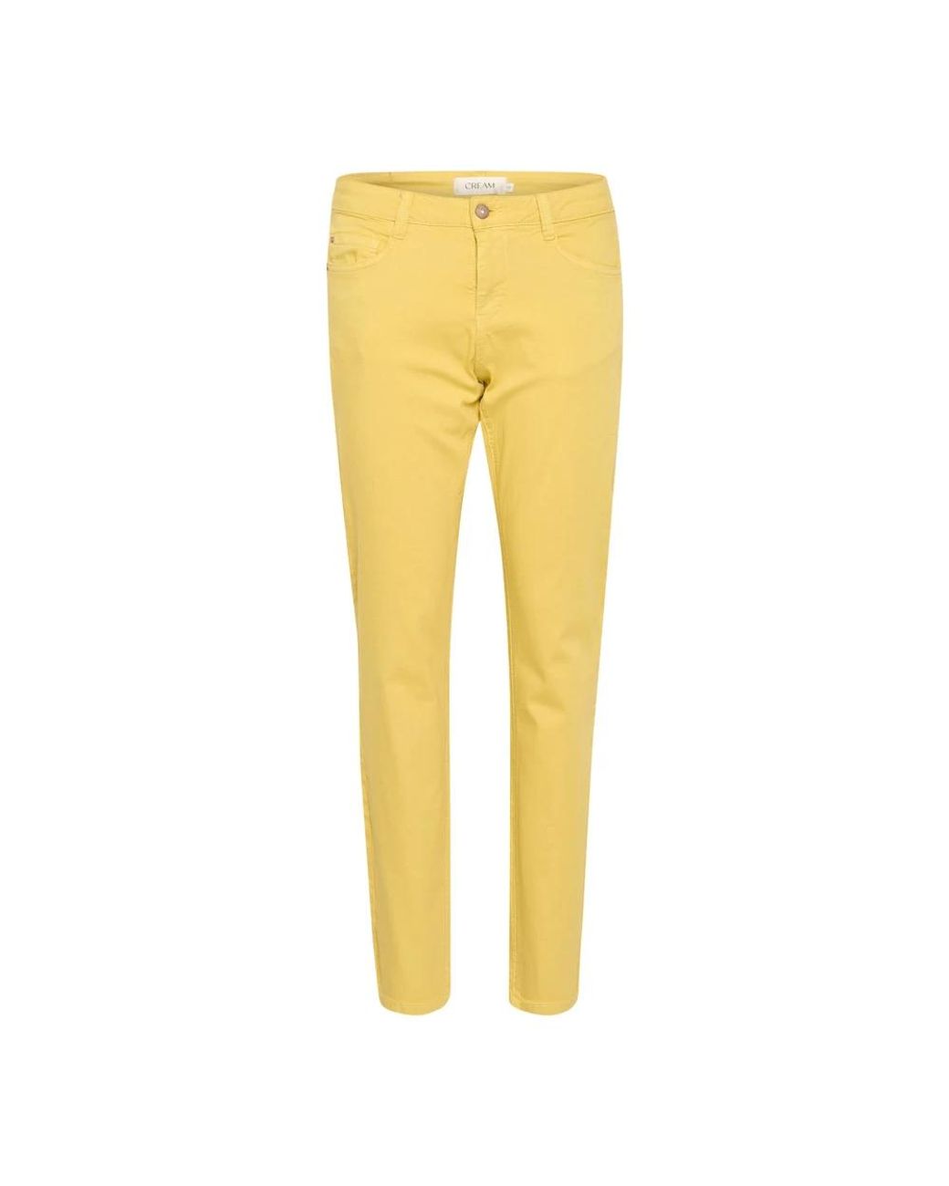 Cream Broek in het Yellow
