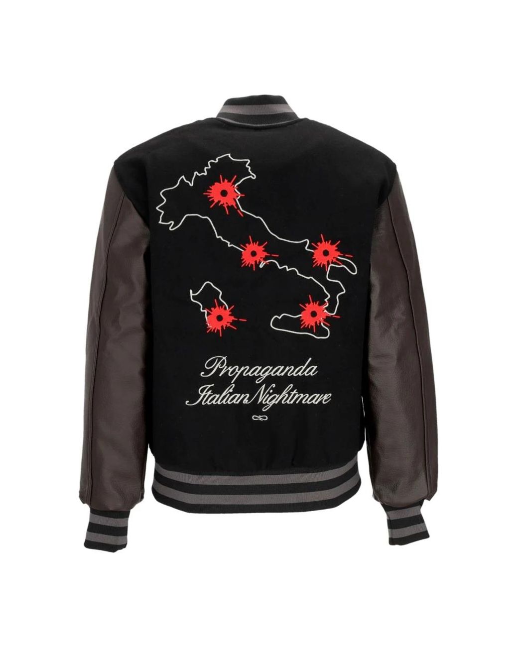 Propaganda Black Bomber Jackets for men
