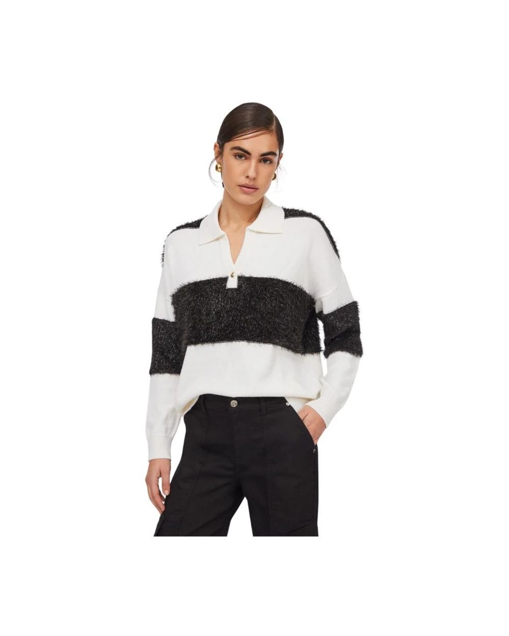 Liu Jo Black V-Neck Knitwear