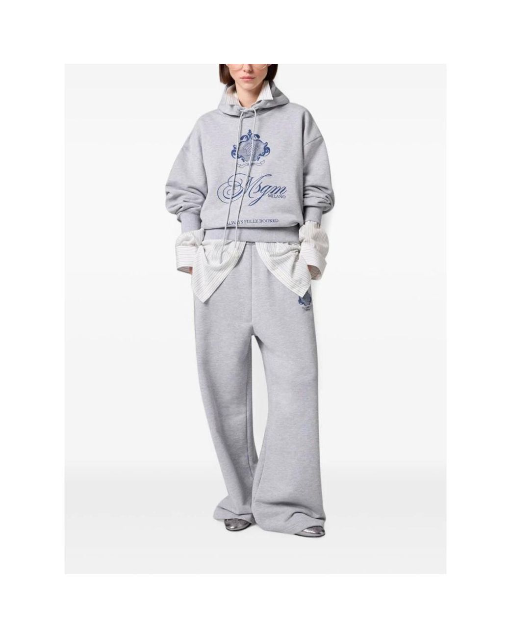 MSGM Gray Hoodies