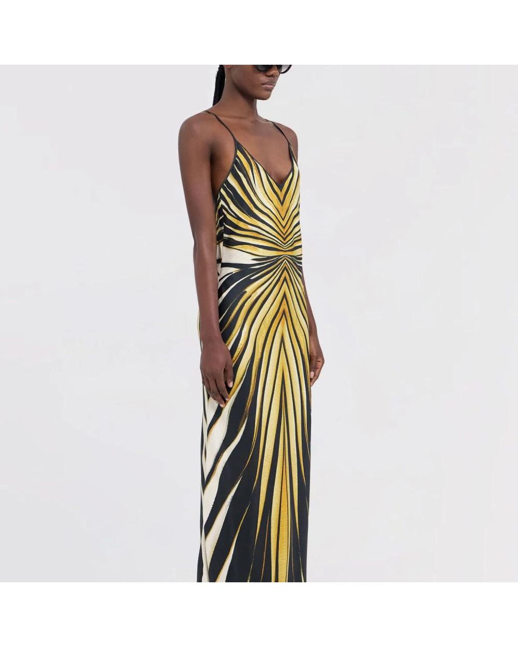 Roberto Cavalli Metallic Gowns