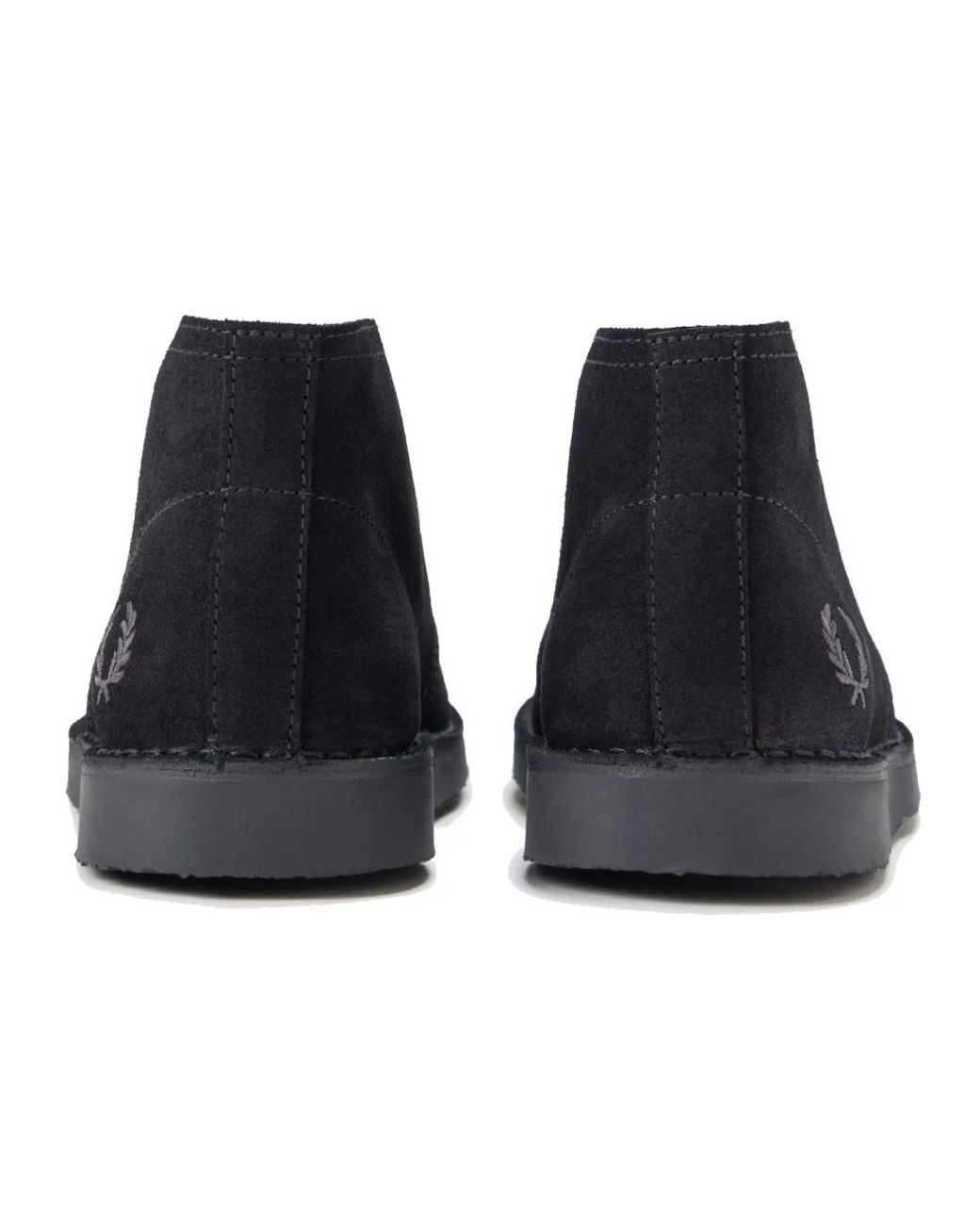 Fred Perry Blue Lace-Up Boots for men