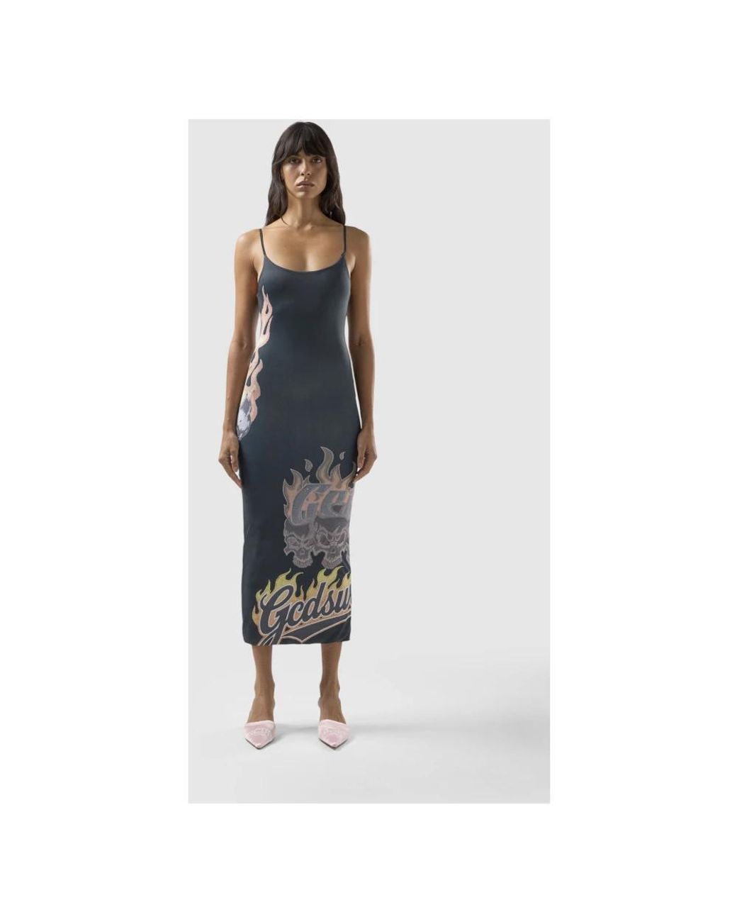 Gcds Blue Midi Dresses