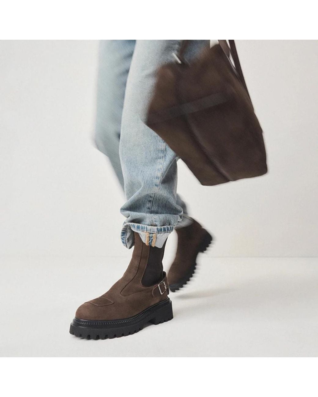 COPENHAGEN Brown Chelsea Boots