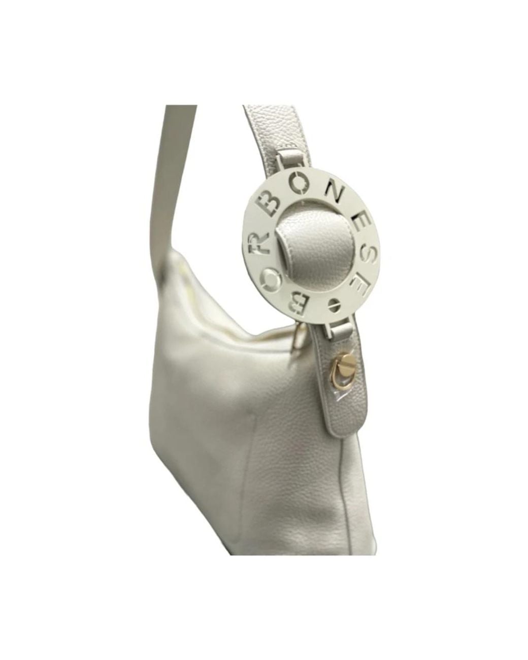 Shoulder Bags Borbonese de color Gray