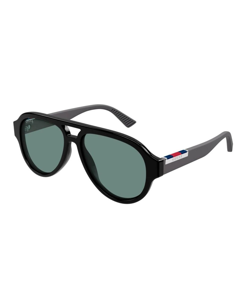 Gucci Pilot Zonnebrillen in het Green voor heren