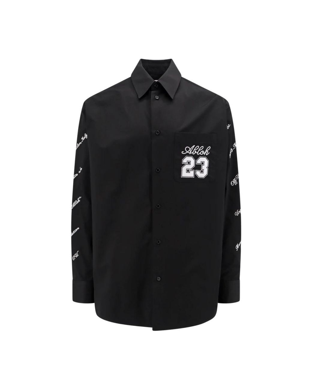 Off-White c/o Virgil Abloh Black Casual Shirts for men