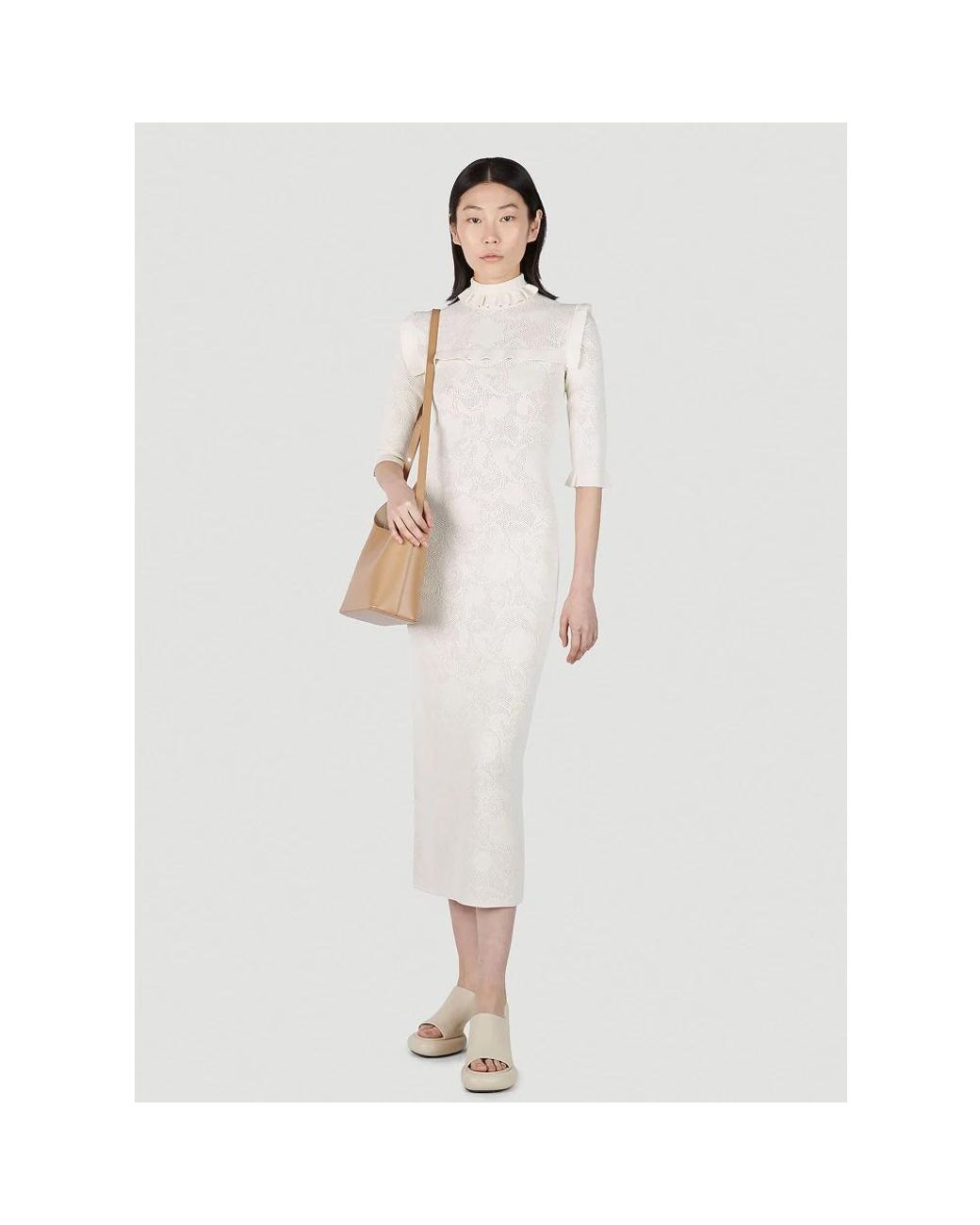 Sportmax White Midi Dresses