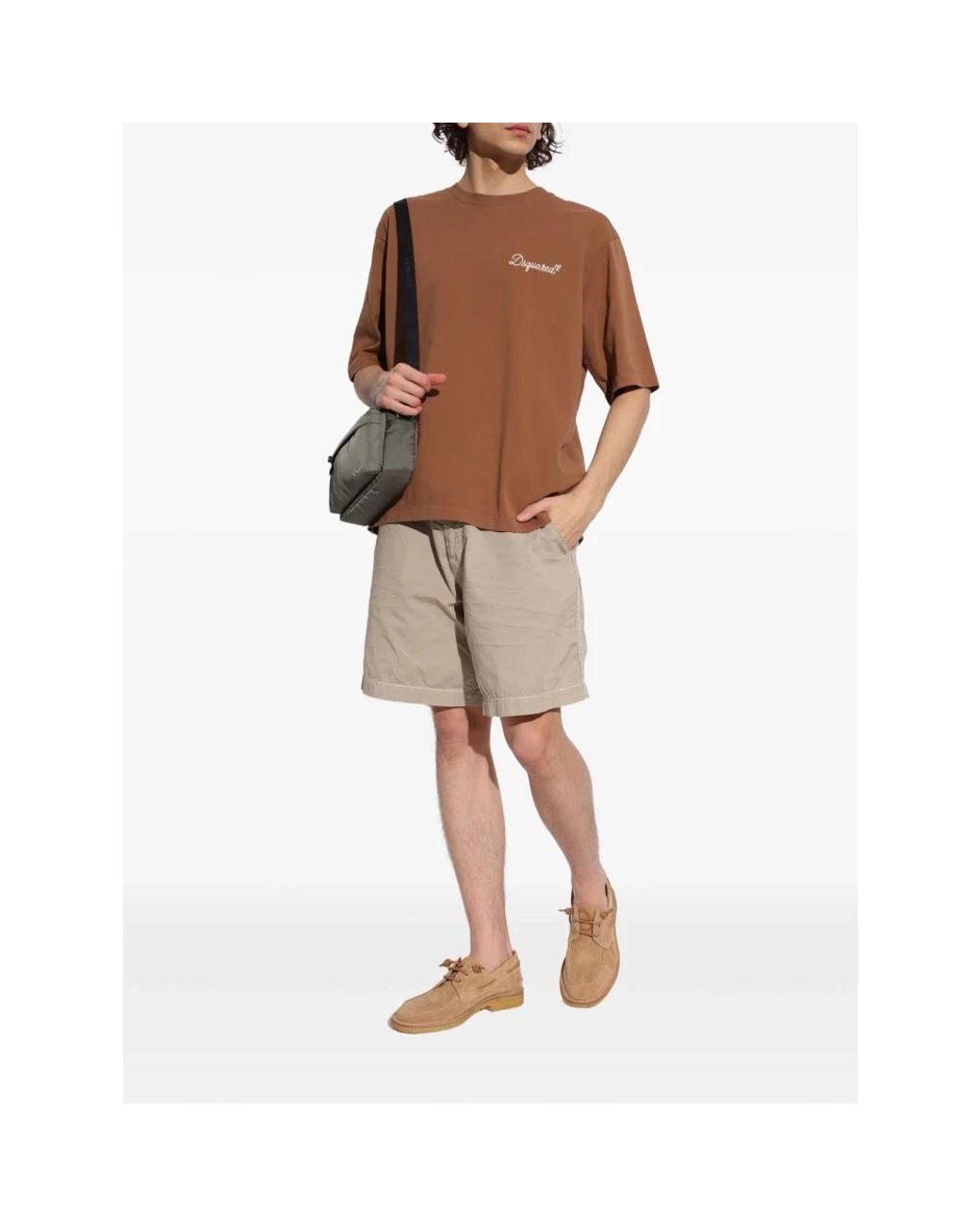 DSquared² Brown T-Shirts for men