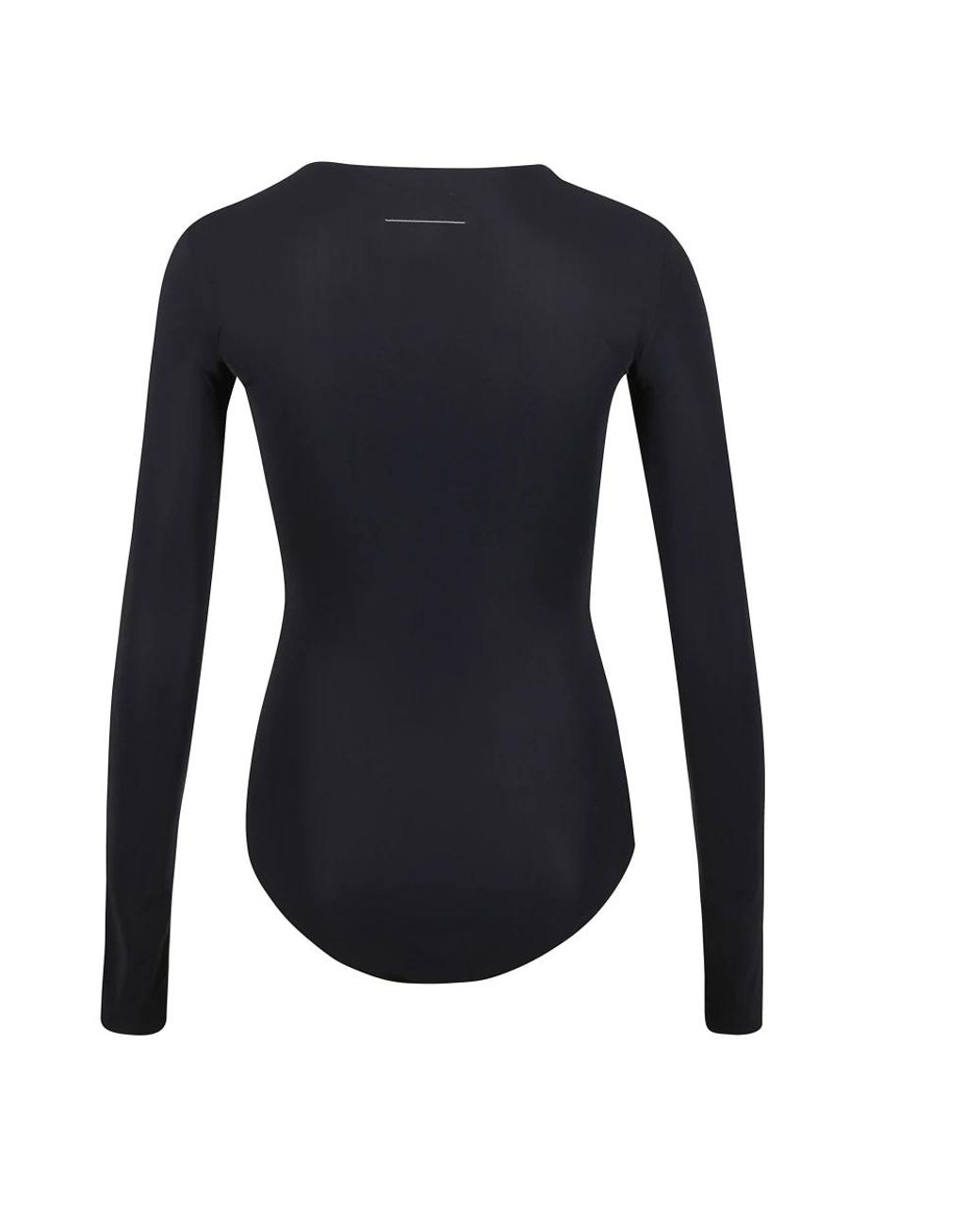 MM6 by Maison Margiela Blue Long Sleeve T-Shirts