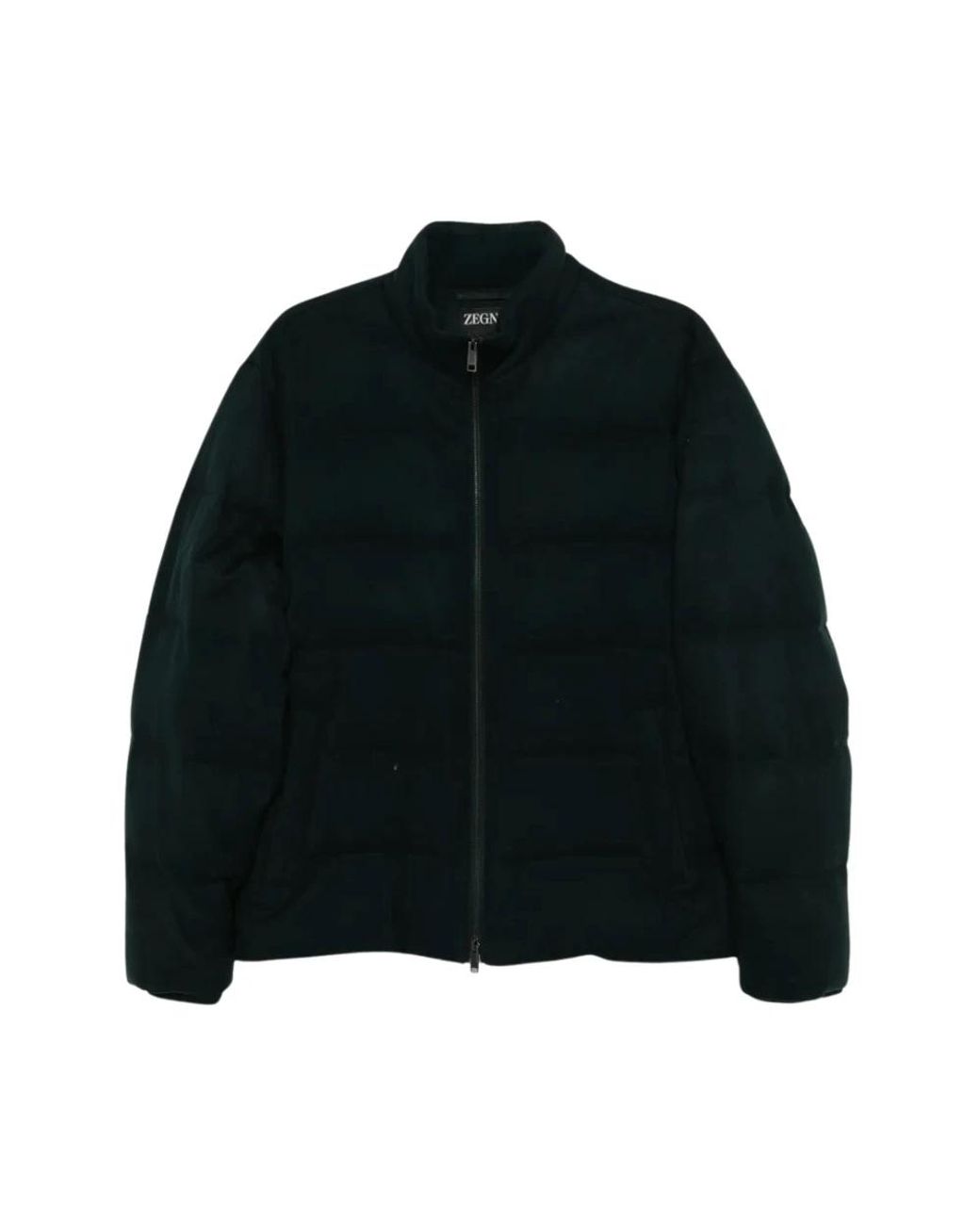 Zegna Black Winter Jackets for men