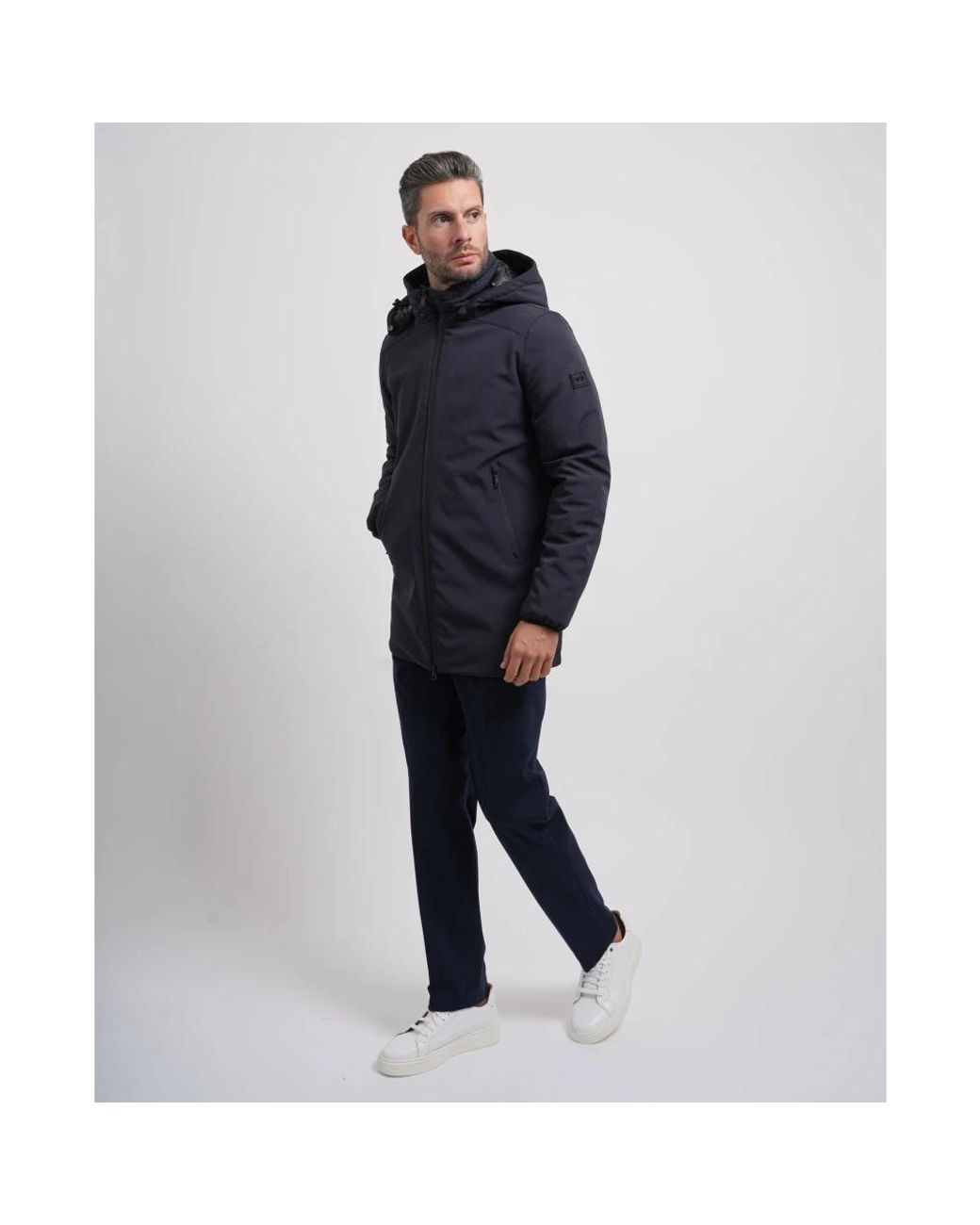 Winter Jackets Yes Zee de hombre de color Blue