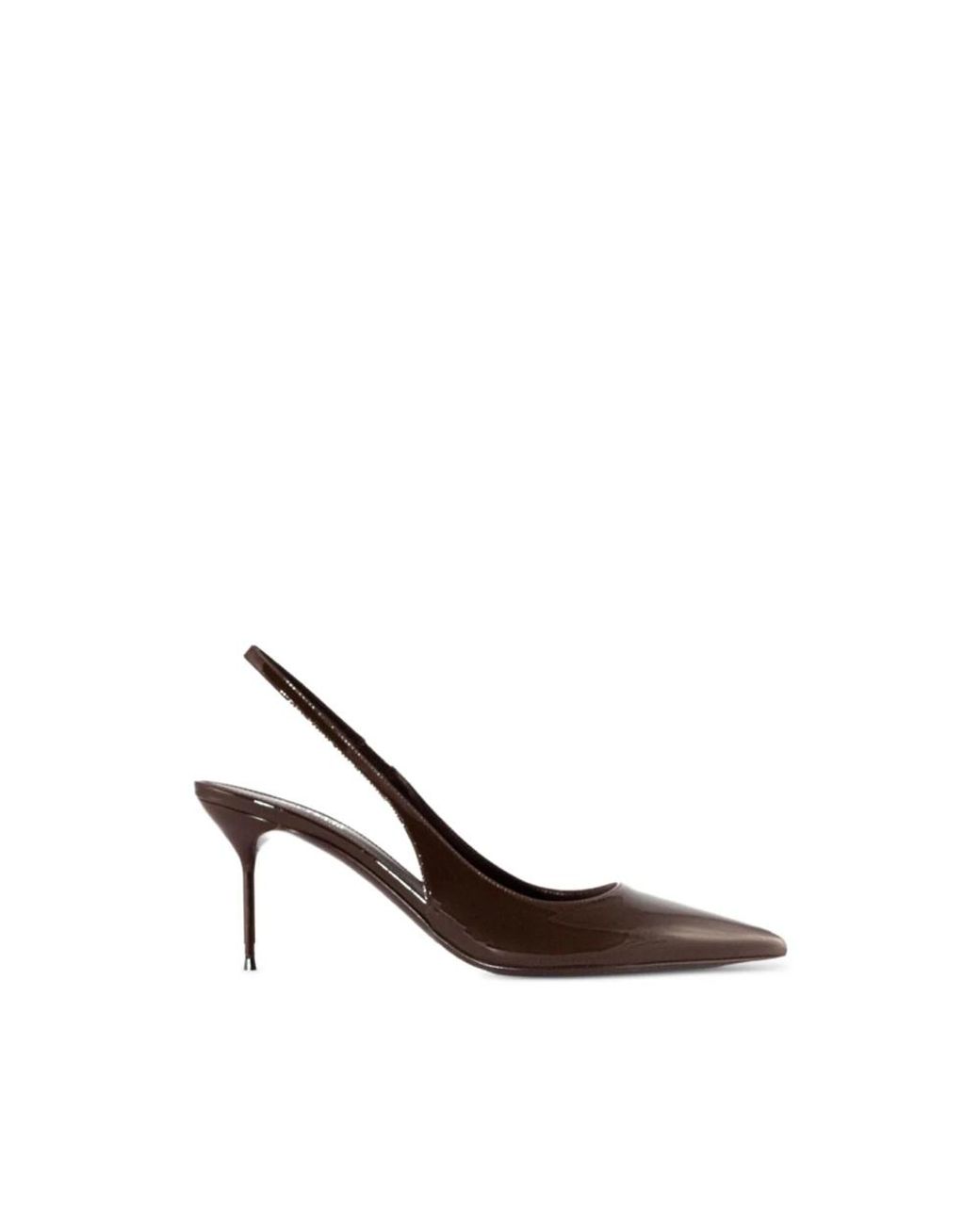 Paris Texas Brown Lidia Slingback Pump