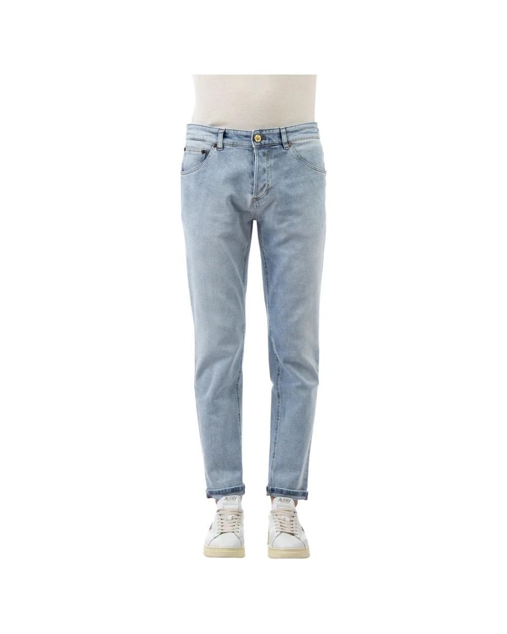 PT Torino Blue Slim Fit Jeans for men