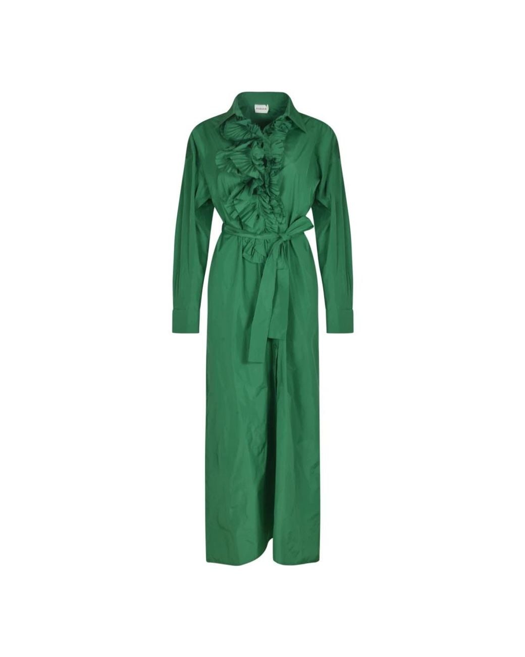P.A.R.O.S.H. Green Maxi Dresses