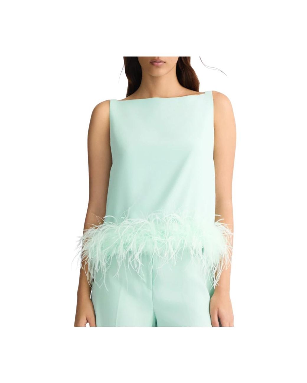 Liu Jo Green Sleeveless Tops
