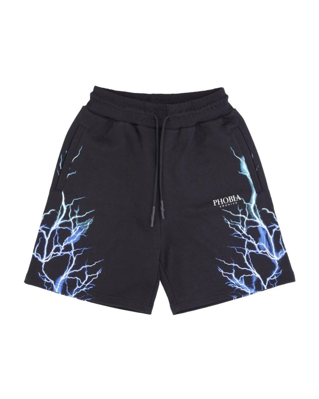 PHOBIA ARCHIVE Blue Casual Shorts for men