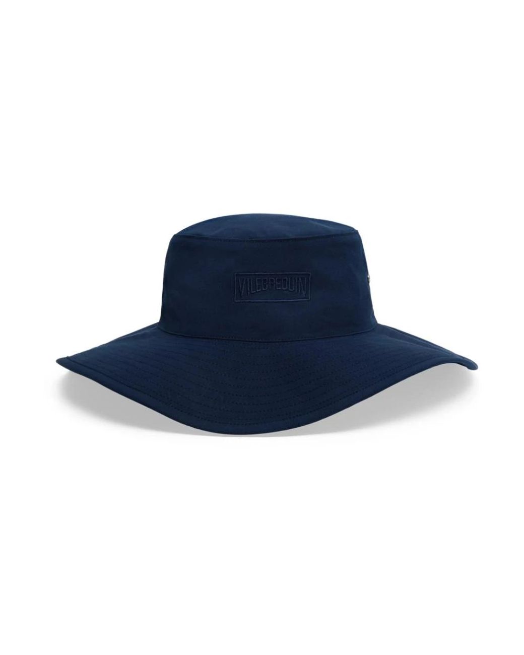 Vilebrequin Large Bucket Hat Solid in het Blue