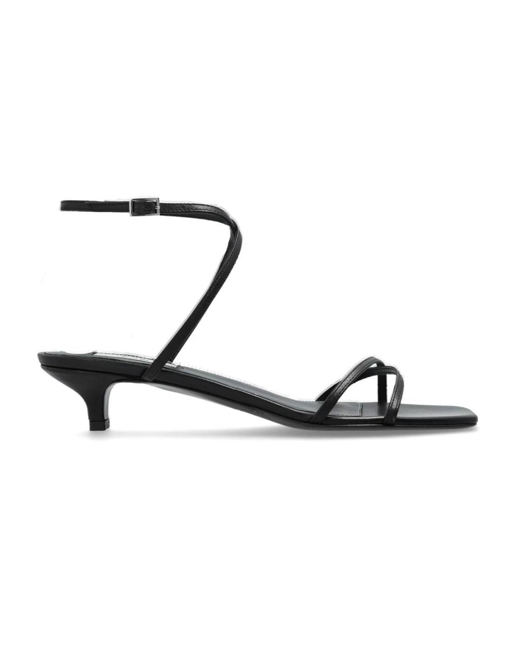 Totême Black High Heel Sandals