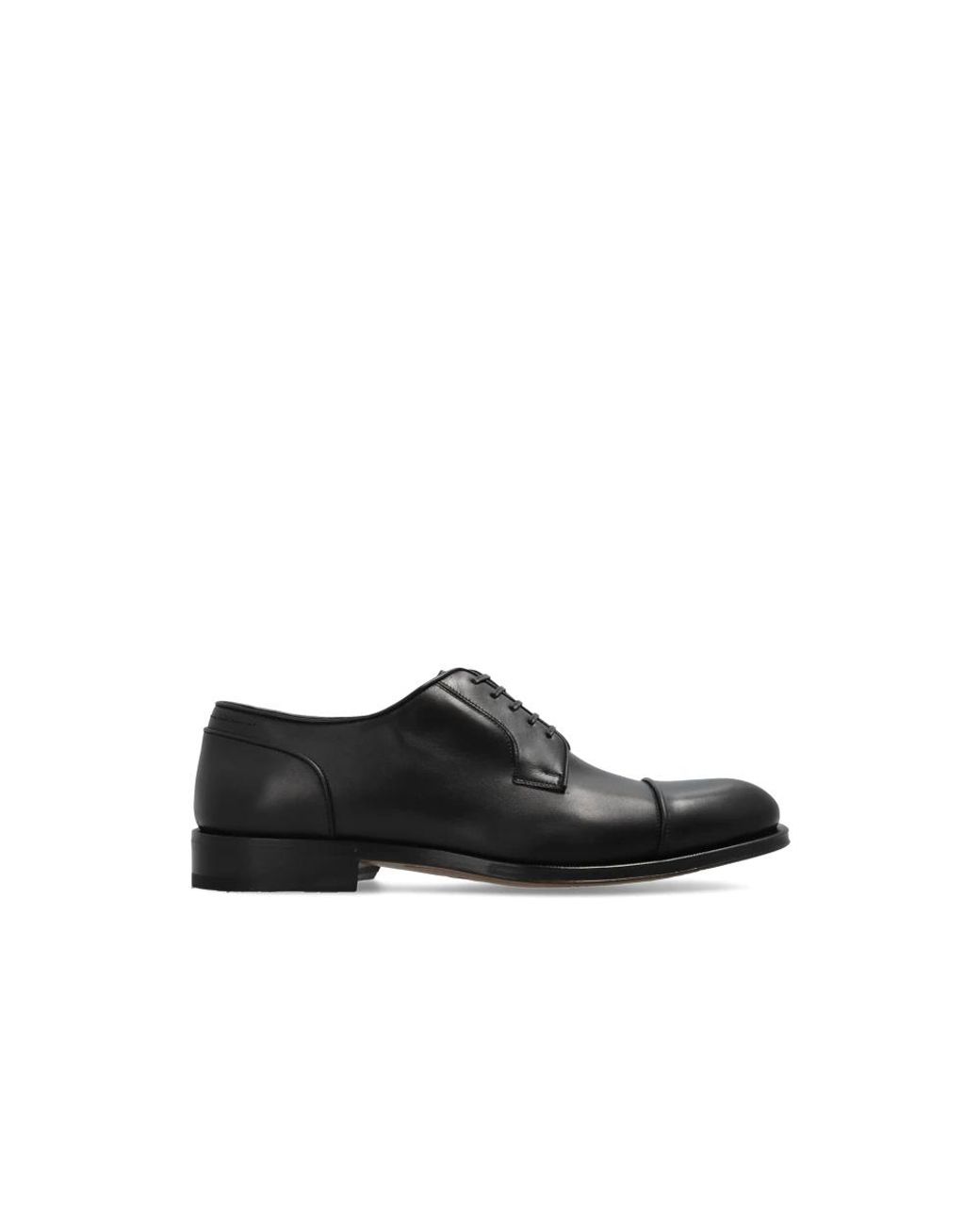 Ferragamo Scott Lederschuhe in Black für Herren