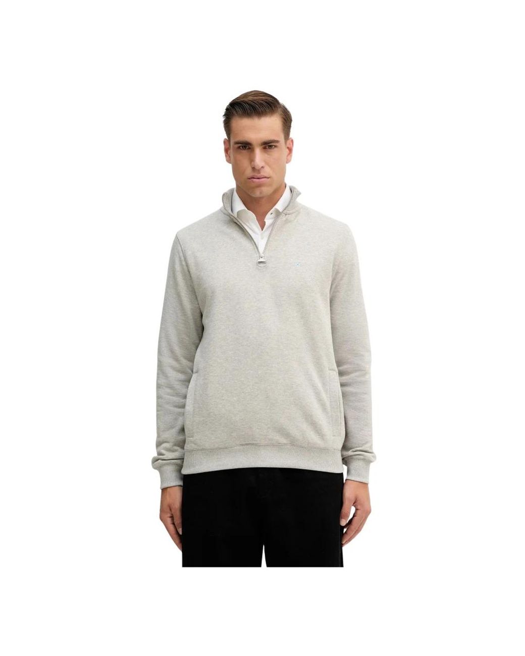 Zip-Throughs Barbour pour homme en coloris Gray
