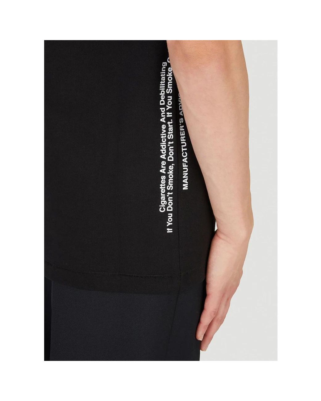 Death Cigarettes Black T-Shirts for men
