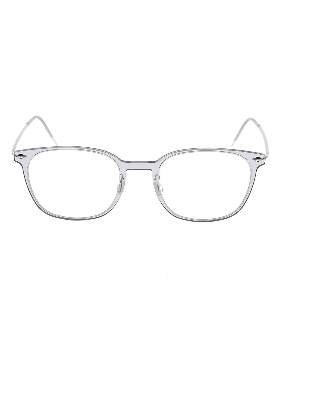 Lindberg White Glasses