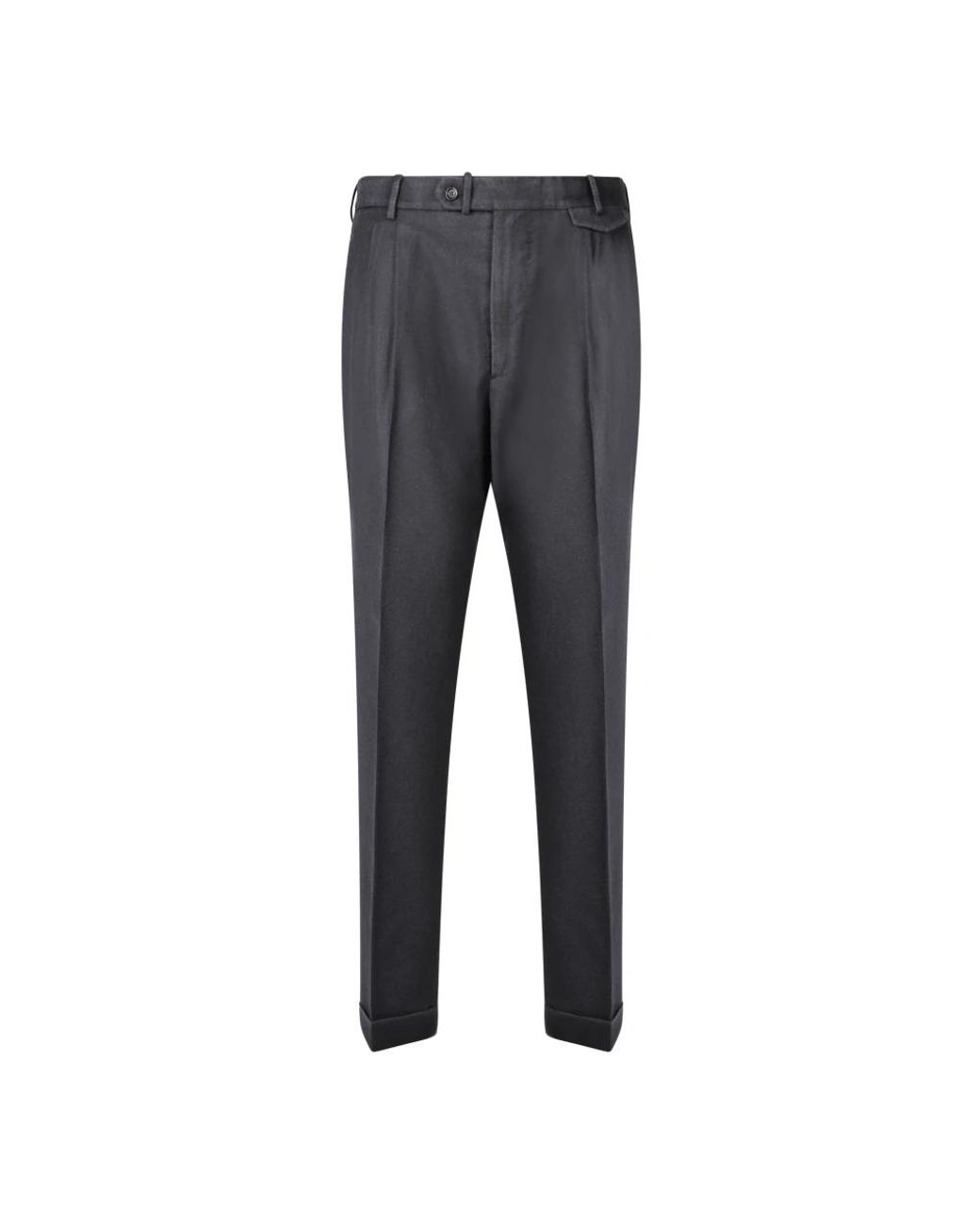 Dell'Oglio Gray Suit Trousers for men