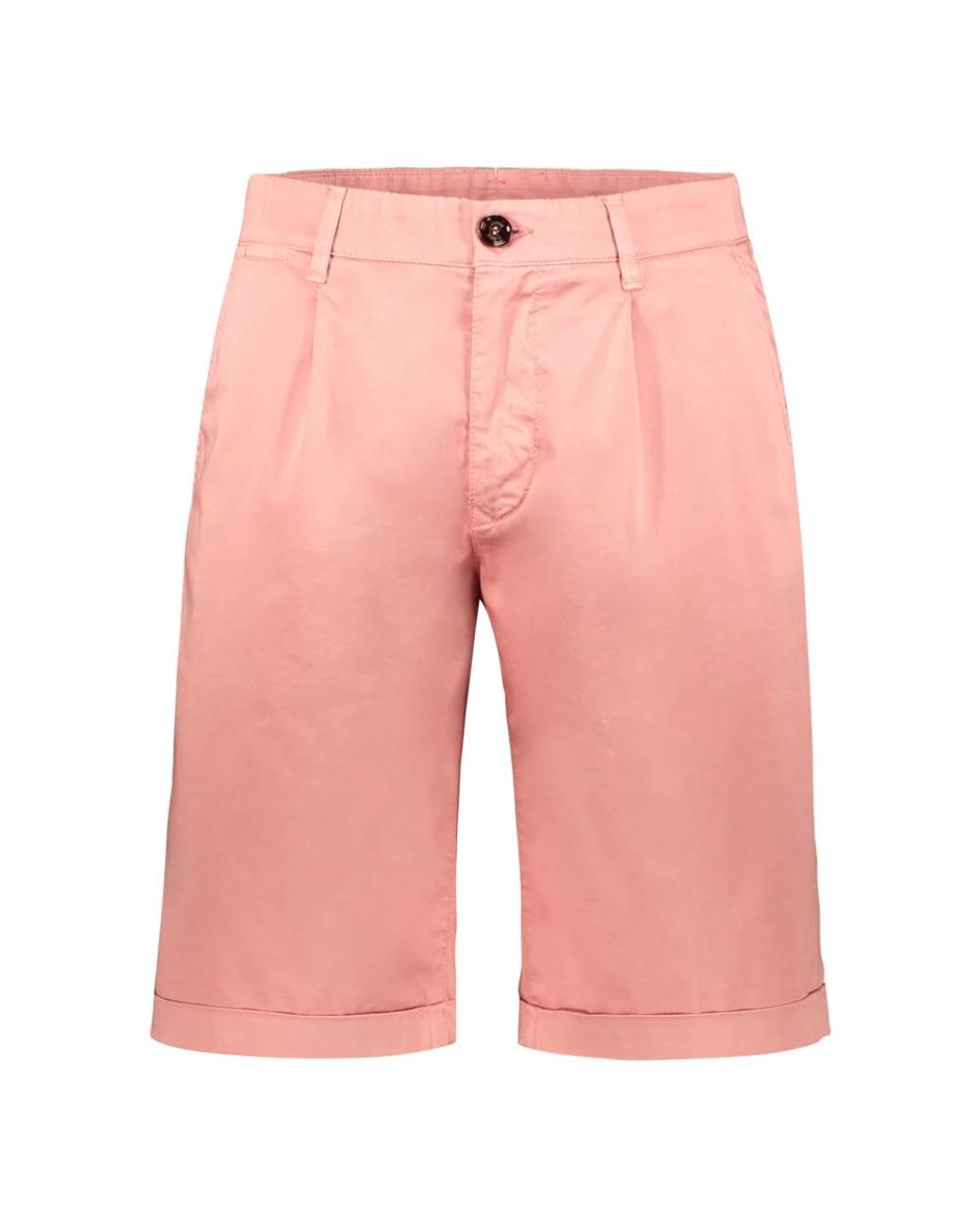 Moorer Pink Casual Shorts for men
