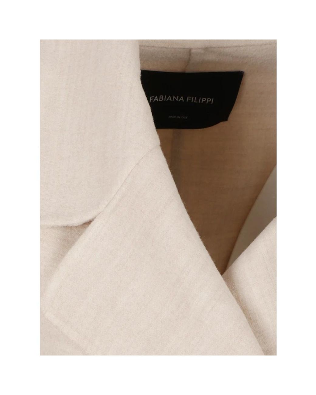 Fabiana Filippi Natural Belted Coats