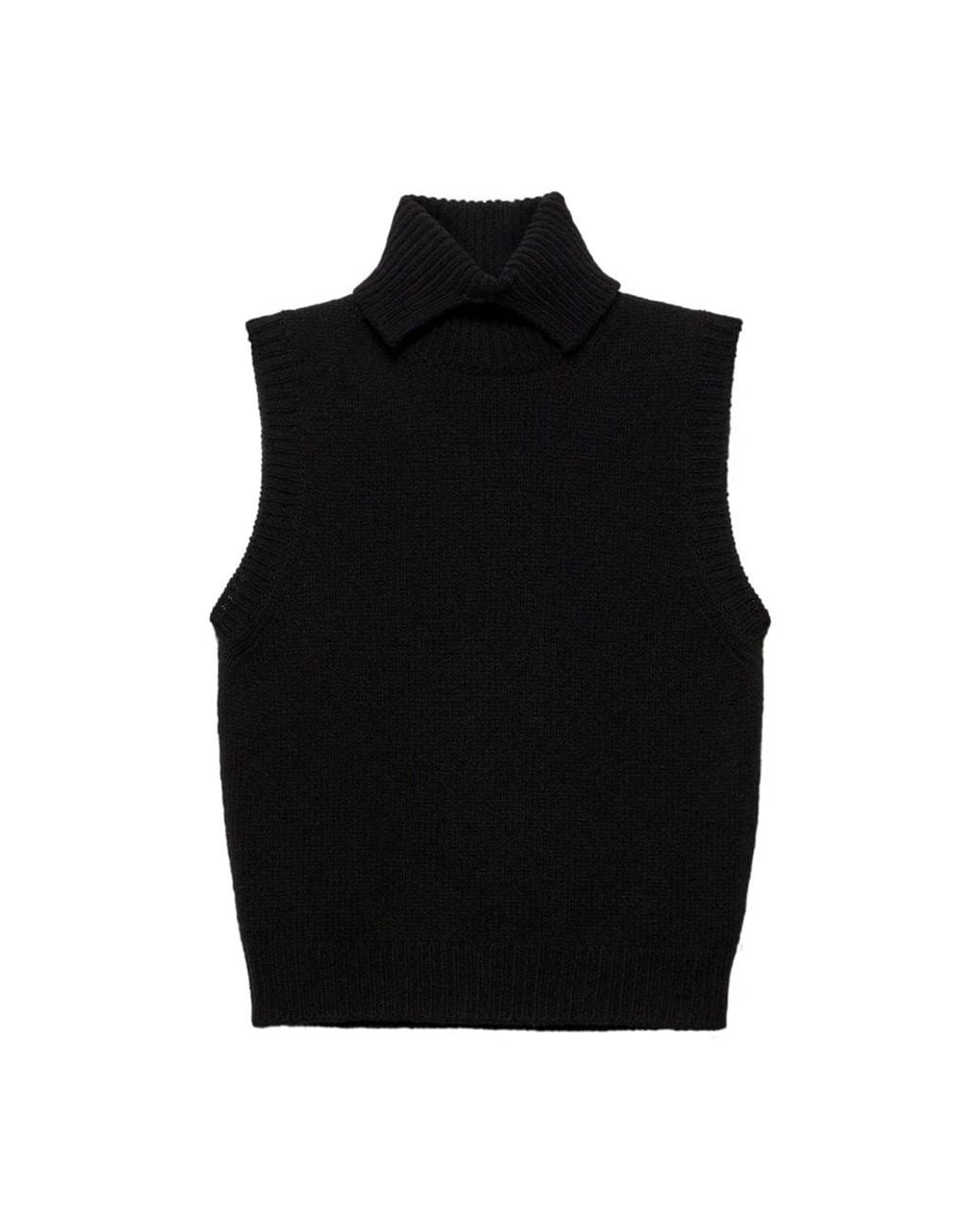 Prada Black Turtlenecks