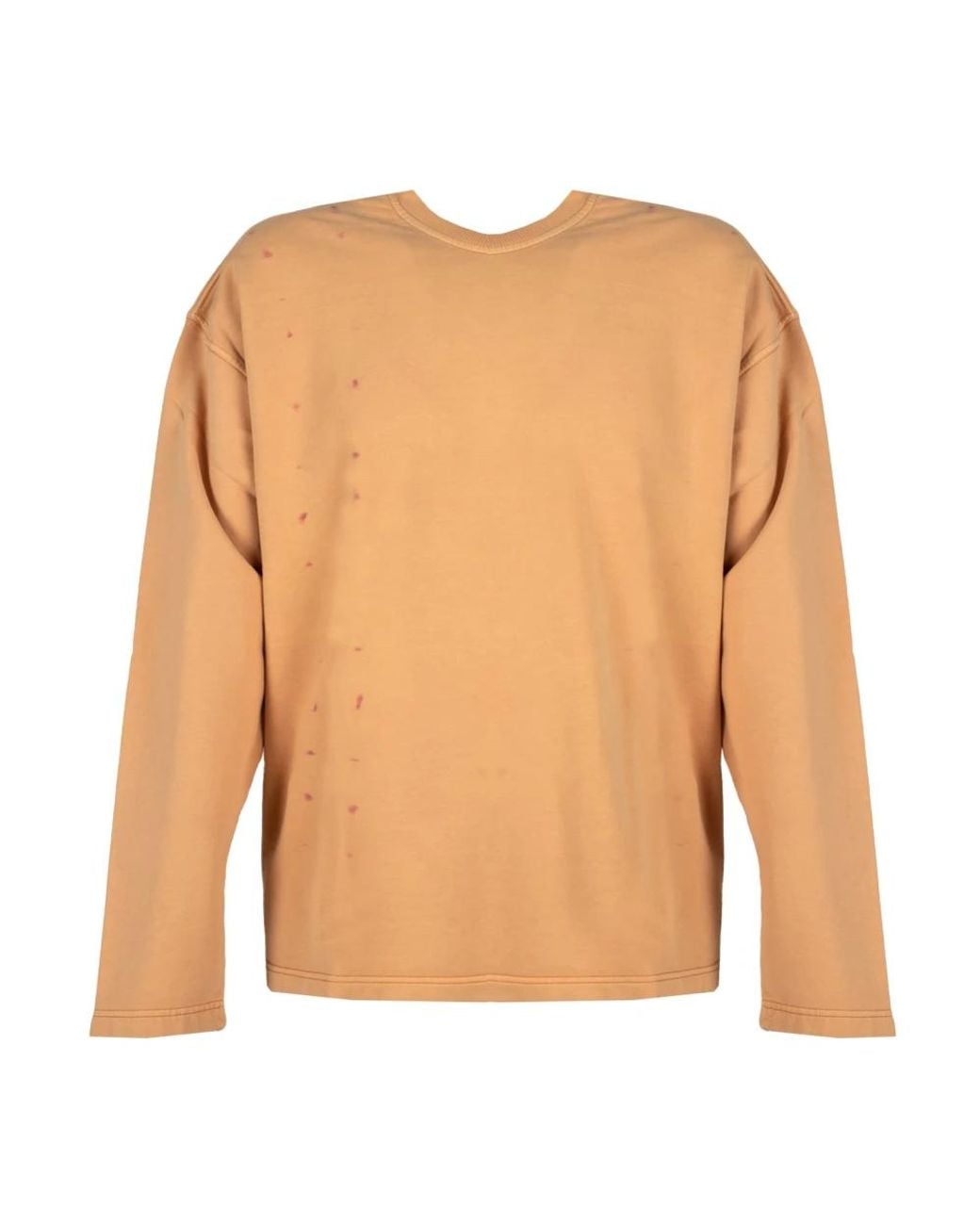DIESEL Orange Sweatshirts for men