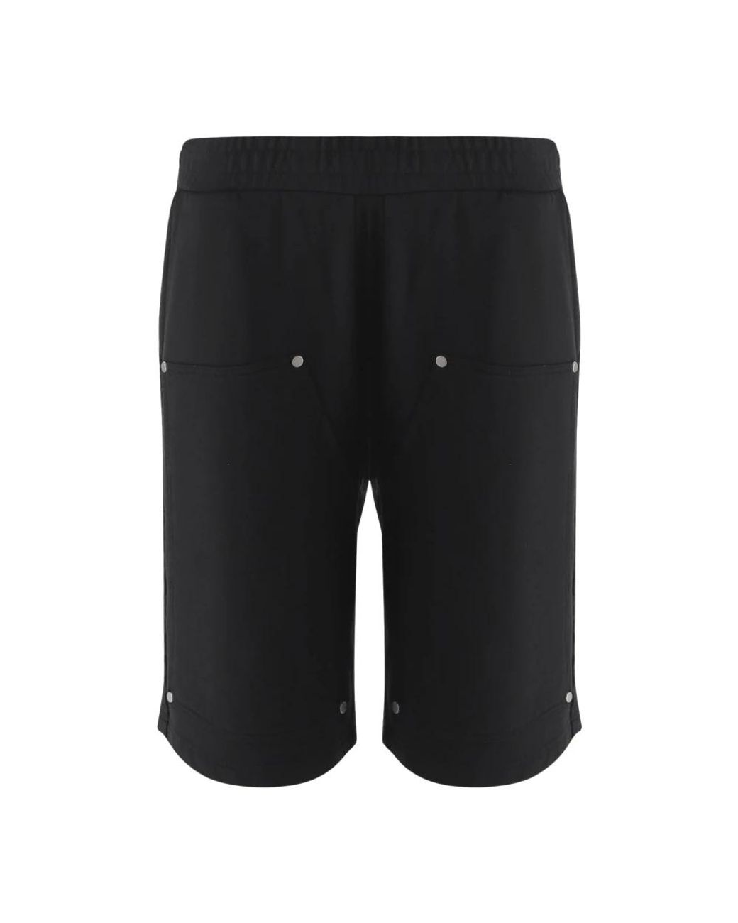 44 Label Group Black Casual Shorts for men