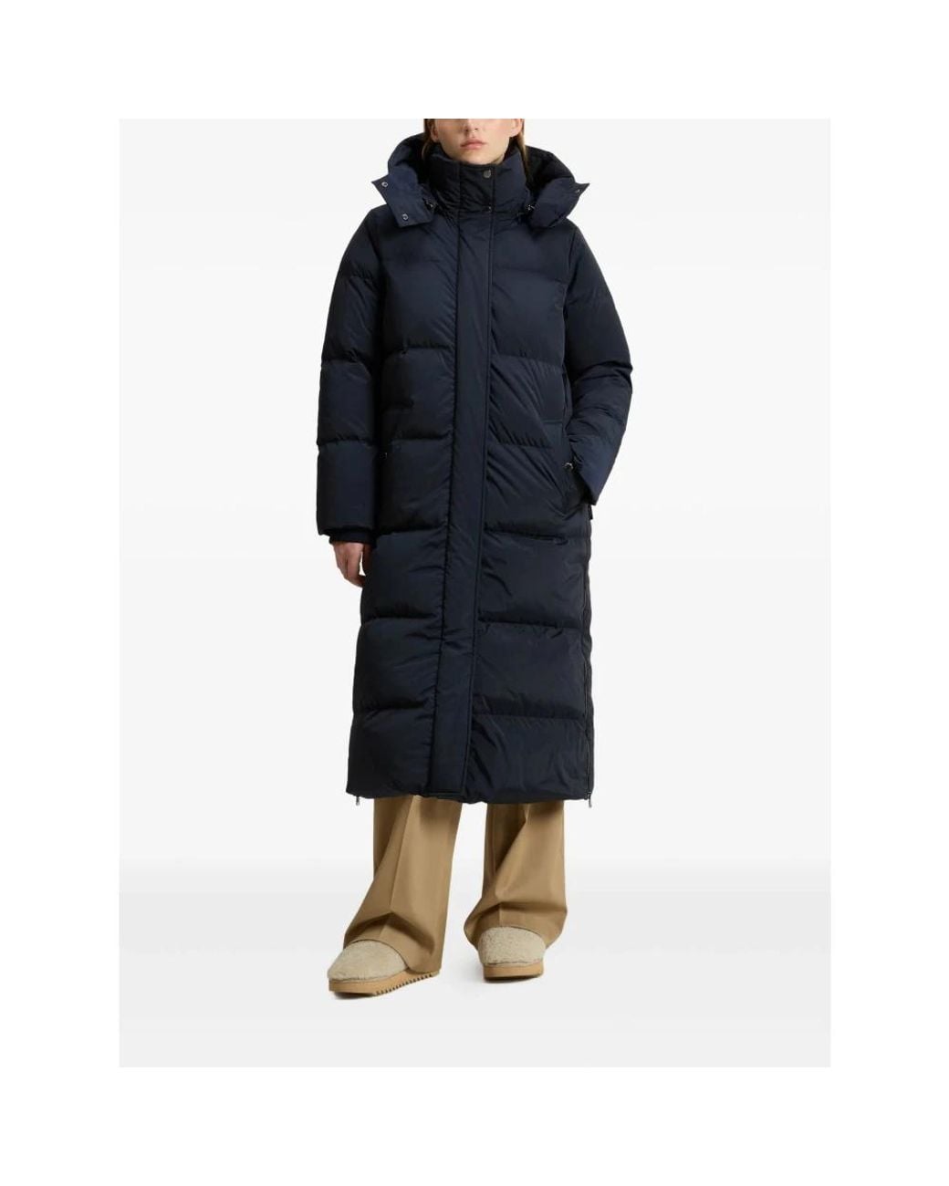 Down Coats Woolrich de color Blue