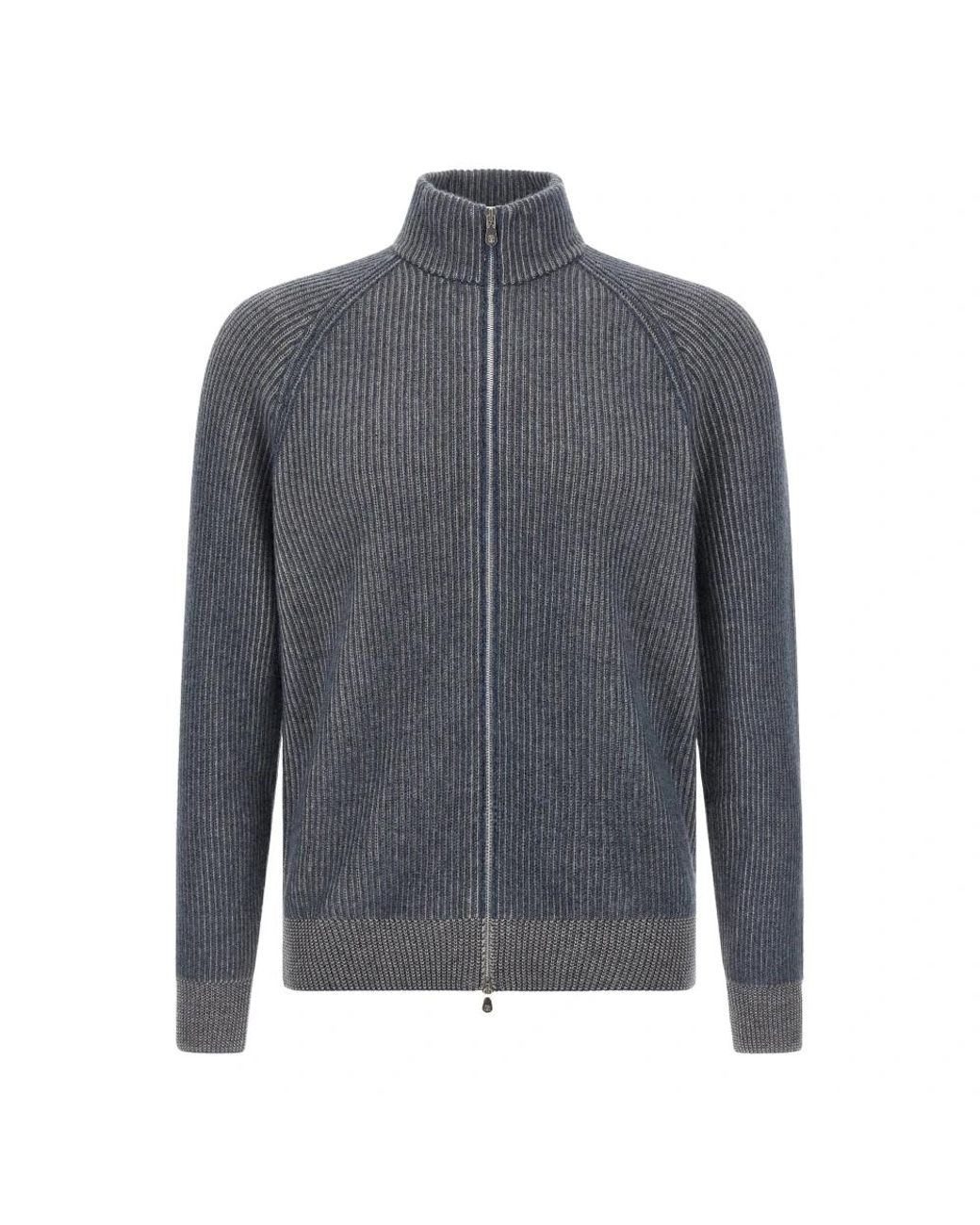 Cardigans Brunello Cucinelli de hombre de color Gray