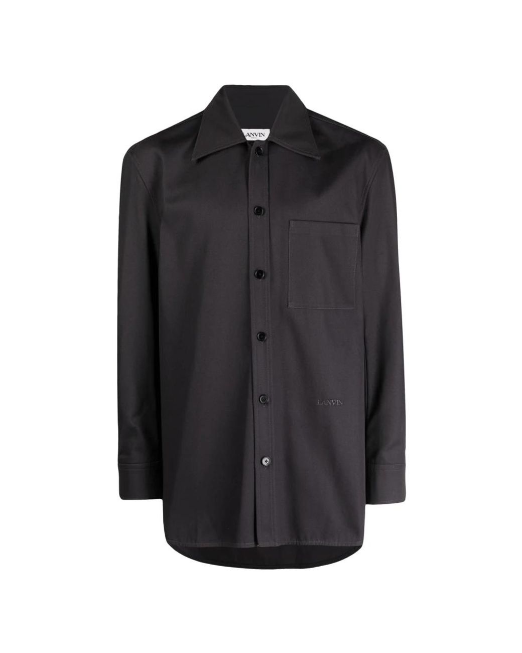 Lanvin Black Light Jackets for men