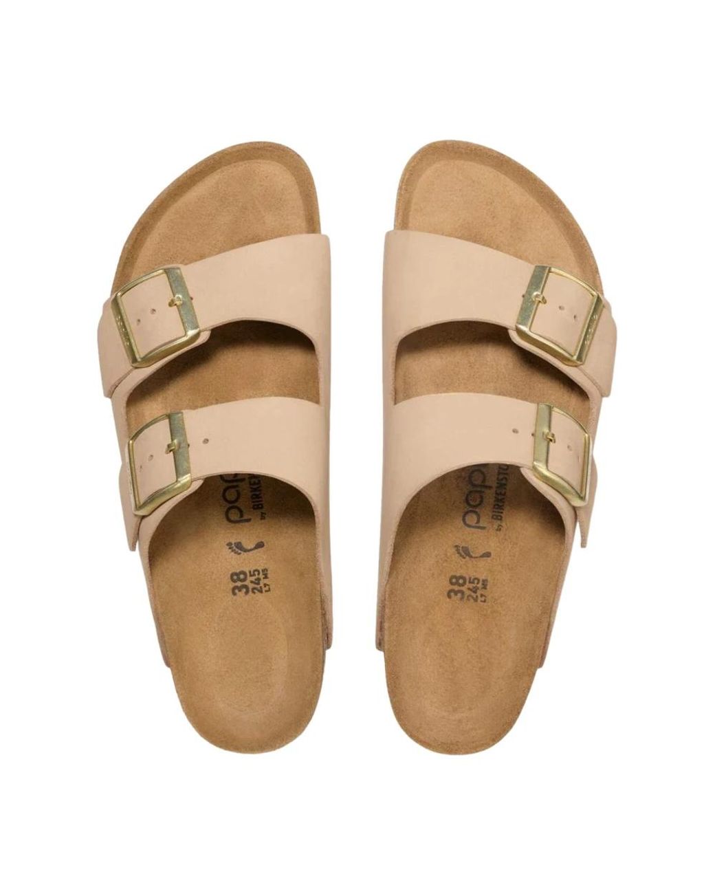 Birkenstock Brown Sliders