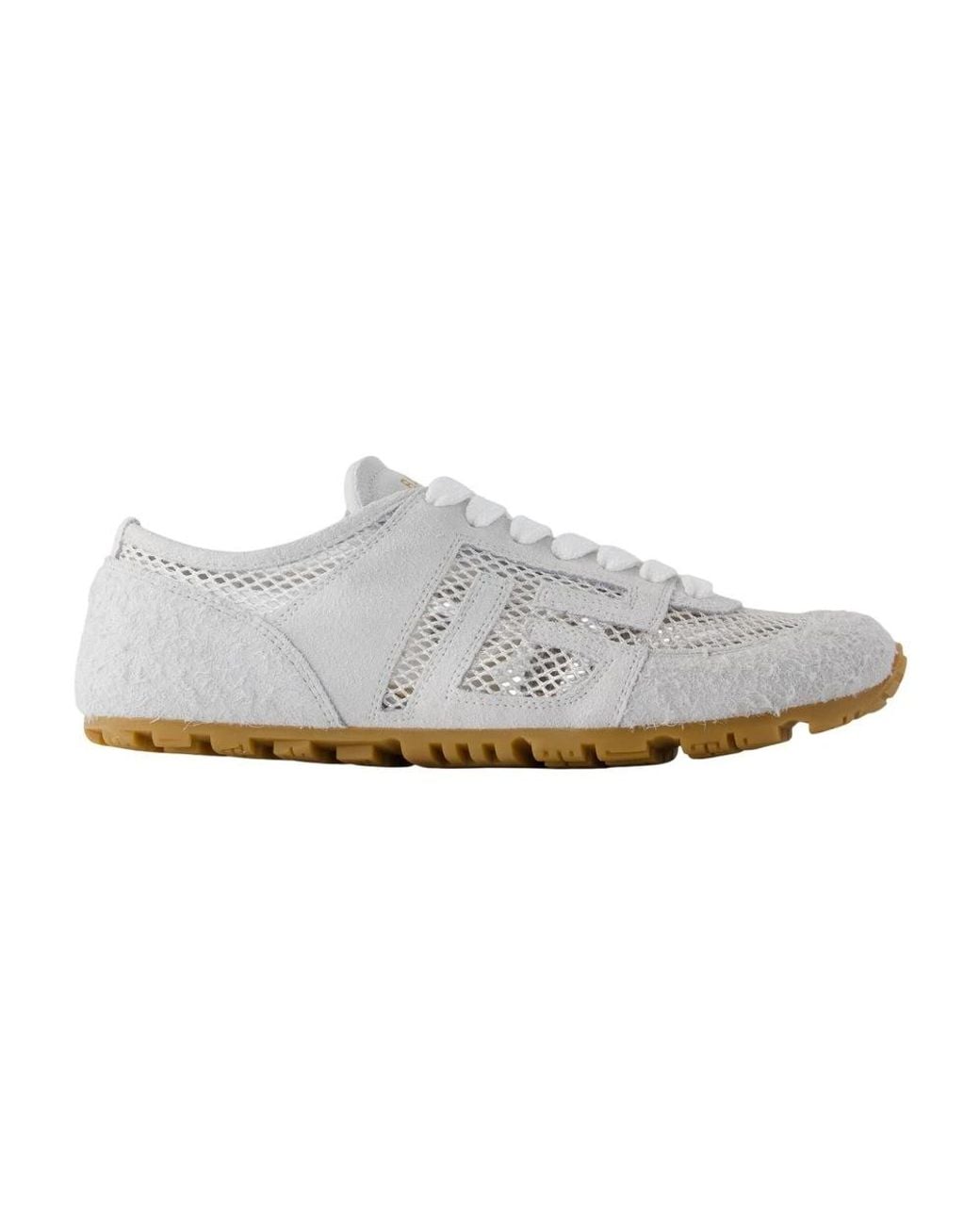 Balmain White Racer 45 Sneakers