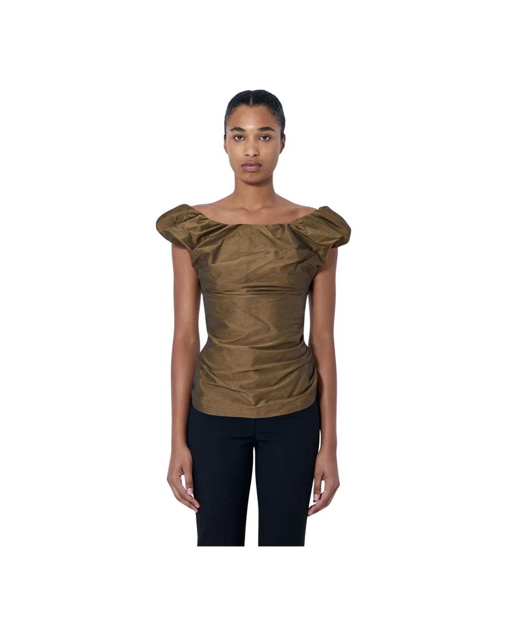 Vivienne Westwood Brown Blouses