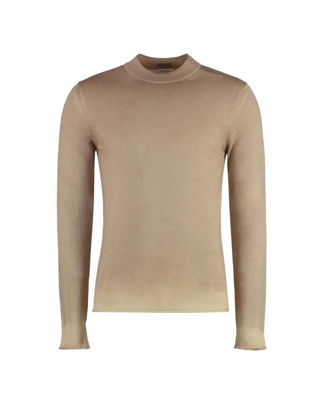 Malo Brown Cashmere Knitwear for men