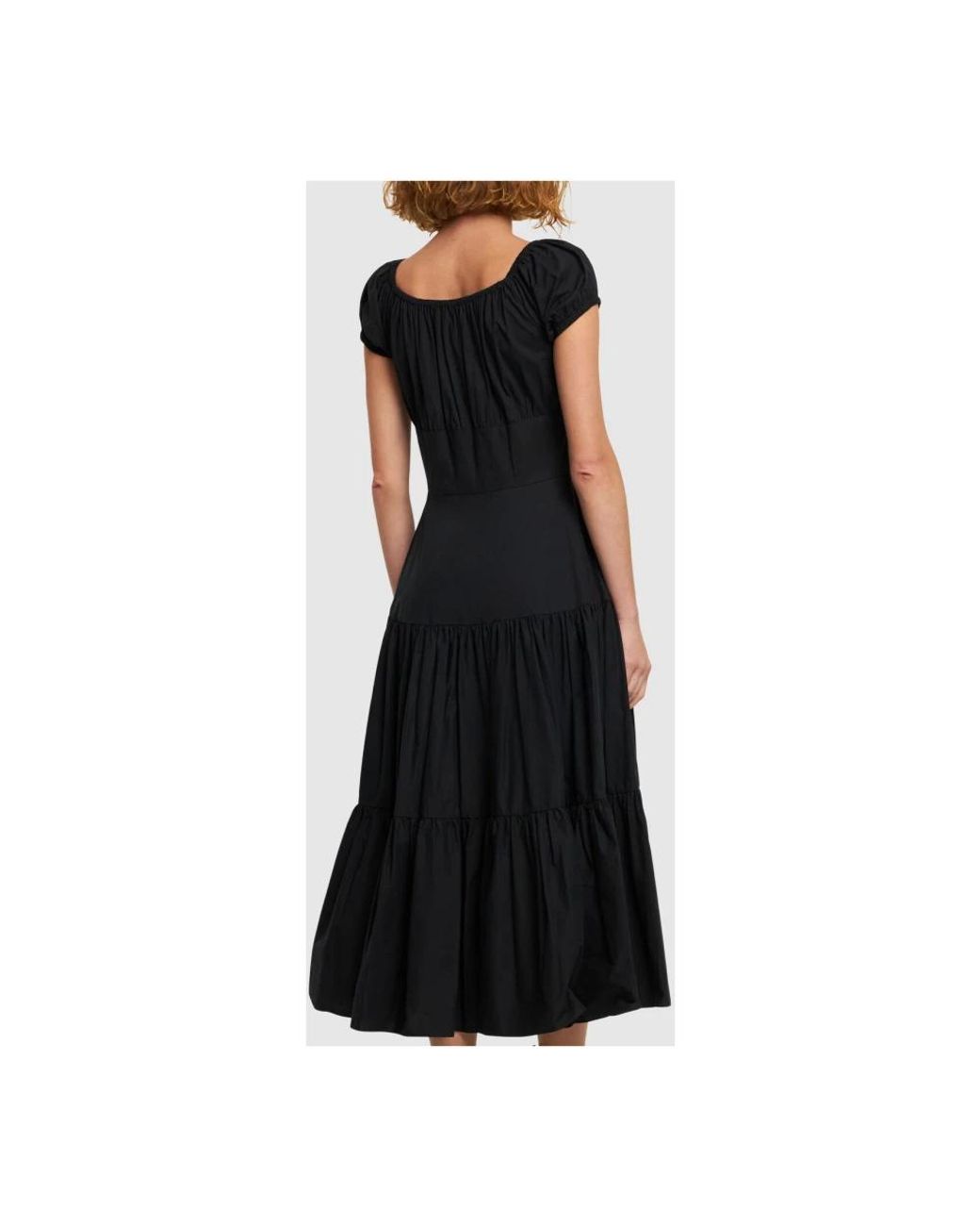 Midi Dresses Michael Kors de color Black