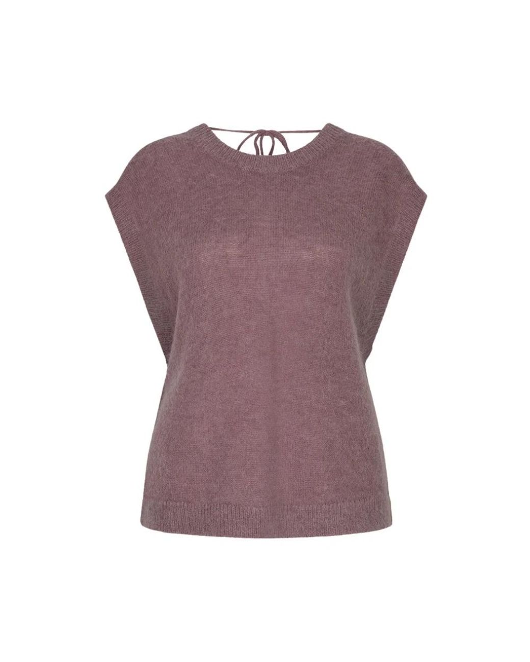 Dante 6 Purple Round-Neck Knitwear