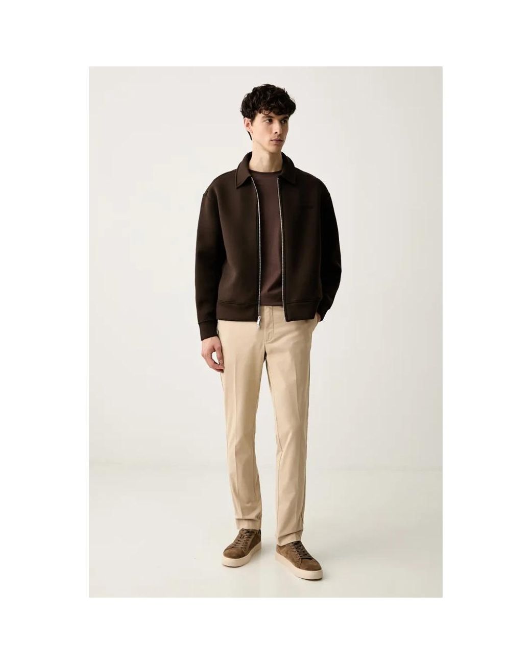 Chinos di Hackett in Natural da Uomo