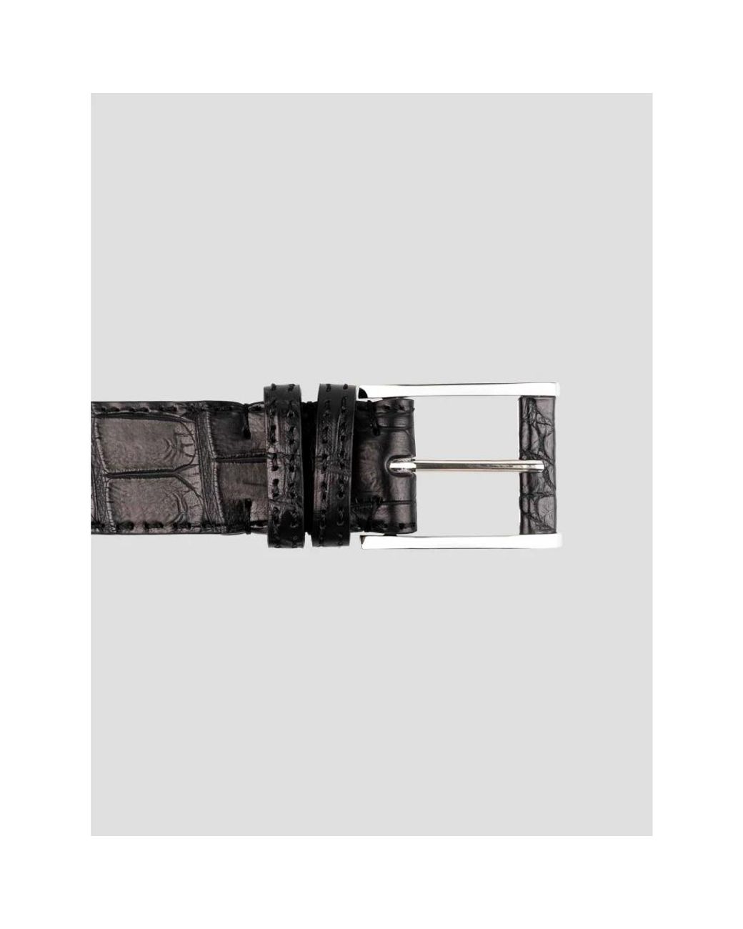 Belts di Kiton in Black da Uomo