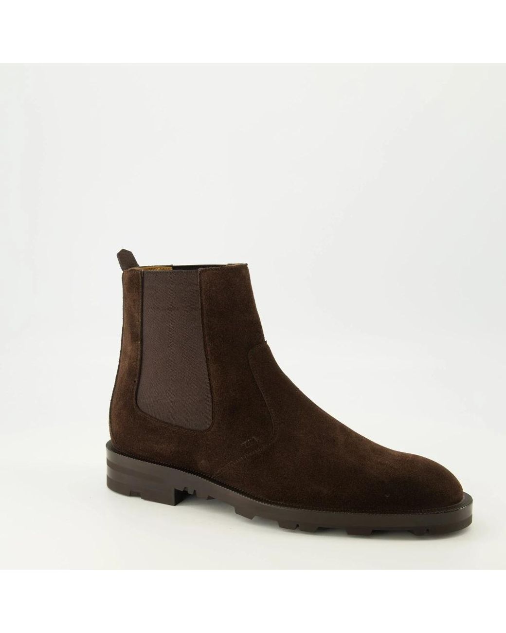 Dior Brown Chelsea Boots for men